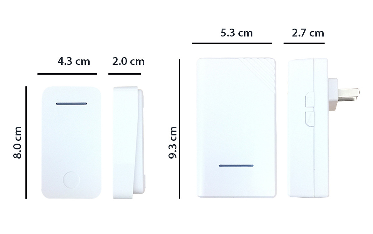 Địa chỉ bán CHUÔNG KHÔNG DÂY KHÔNG DÙNG PIN HBM007 giá rẻ