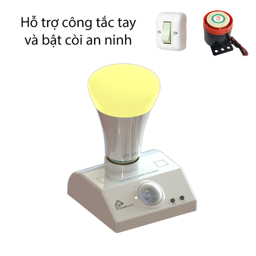Lắp đặt đui đèn thông minh