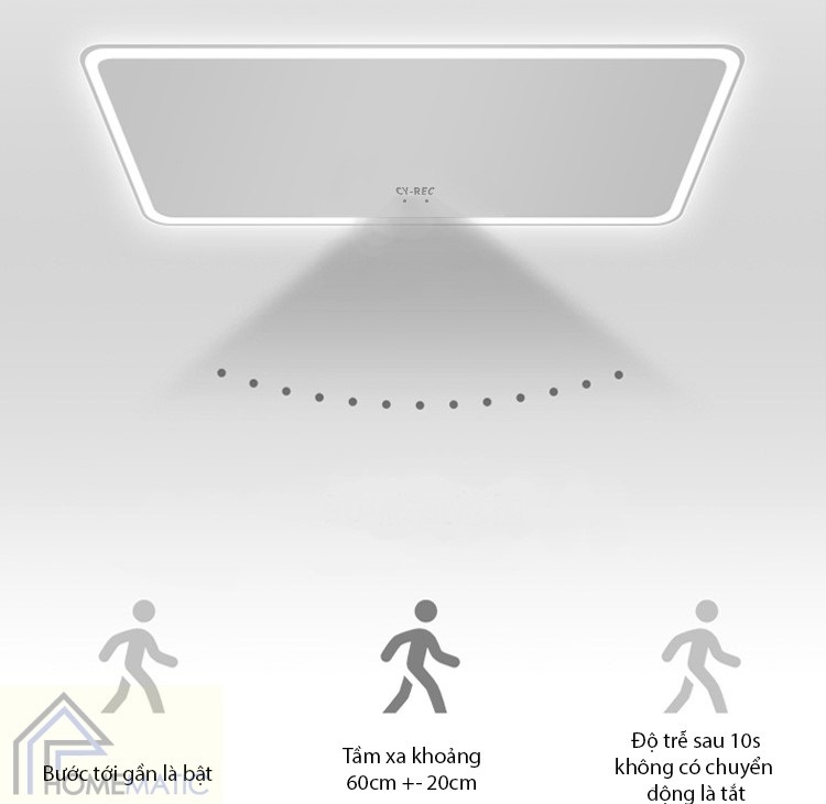 Công tắc gương cảm biến tiệm cận Marvel One HMCY-D12REC