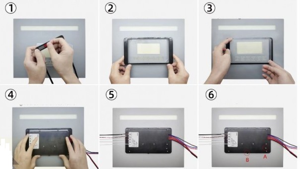 Công tắc gương cảm ứng chạm bật đèn HMCY-D12TOK60 (hỗ trợ màn hiển thị nhiệt độ, độ ẩm, loa bluetooth)