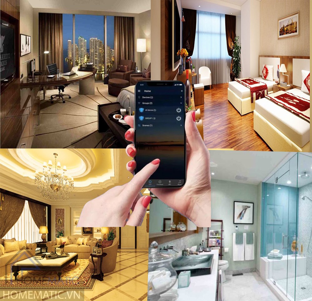 Công tắc Wifi mặt kính thế hệ mới Tuya HM21 (Remote)