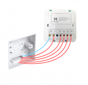 Lắp đặt Công tắc công suất cao