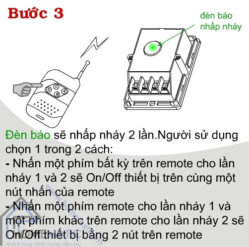 Công tắc điều khiển từ xa công suất lớn TPE RC1A
