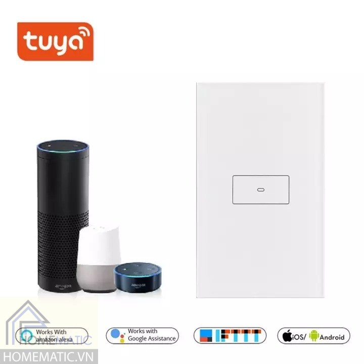 Bán Công tắc bình nước nóng wifi Tuya 20A WH100-US giá rẻ