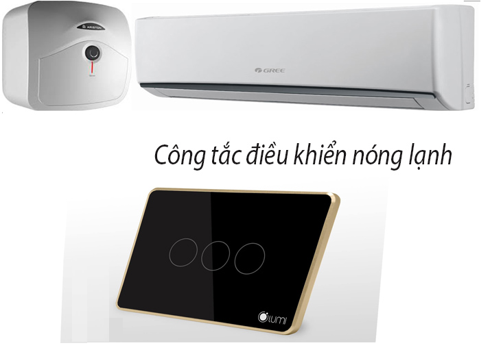 Phân phối CÔNG TẮC CÔNG SUẤT CAO VIỀN NHÔM 3 NÚT LM-HP3