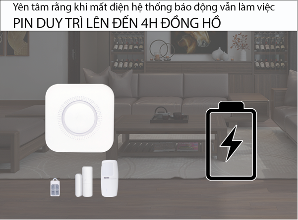 Nơi bán BỘ BÁO ĐỘNG CHỐNG TRỘM QUA WIFI SMARTZ I5 giá rẻ
