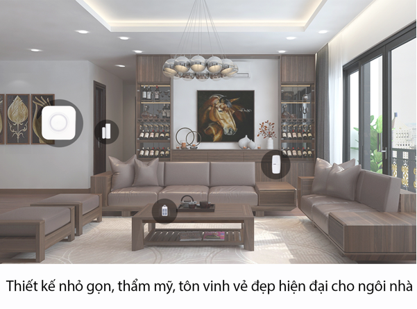 Phân phối BỘ BÁO ĐỘNG CHỐNG TRỘM QUA WIFI SMARTZ I5
