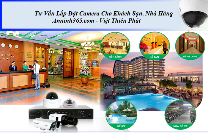 lap dat camera cho Khach san, Nha nghi