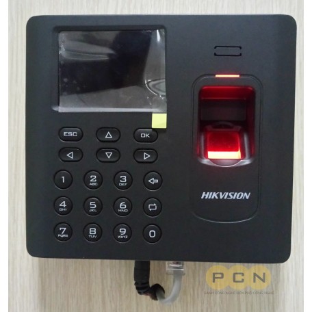 phân phối MÁY CHẤM CÔNG VÂN TAY HIKVISION DS-K1A802MF-B