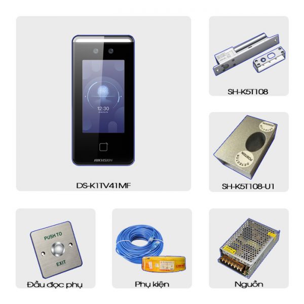 Tính năng Máy chấm công nhận diện khuôn mặt Hikvision DS-K1TV41MF