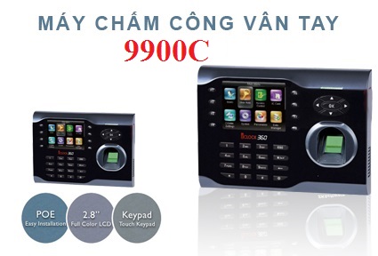 Địa chỉ bán Máy chấm công vân tay và thẻ Ronald Jack 9900C