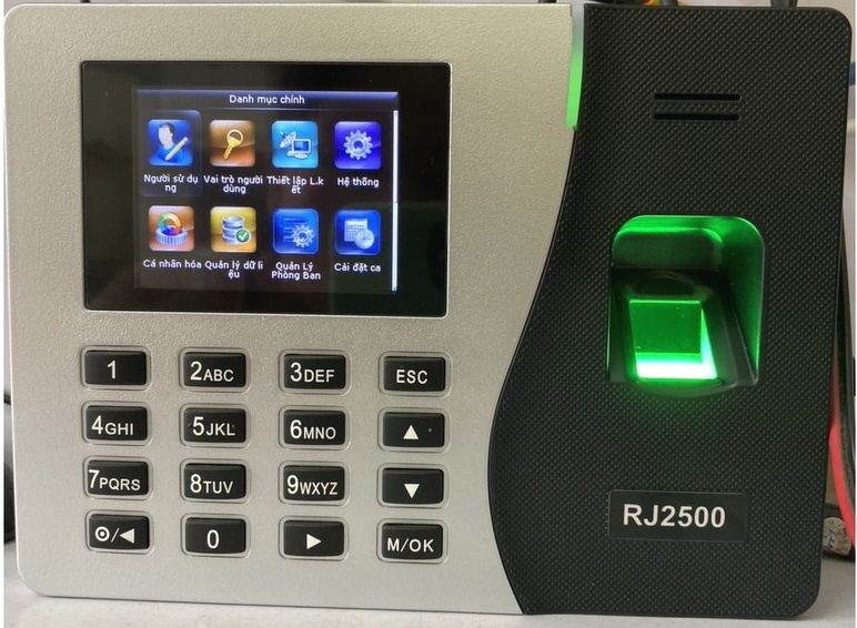 Máy chấm công Ronald Jack RJ2500 chính hãng - tại An Ninh 365