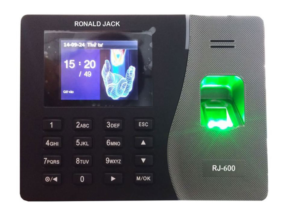 Phân phối máy chấm công Ronald Jack RJ600 giá rẻ