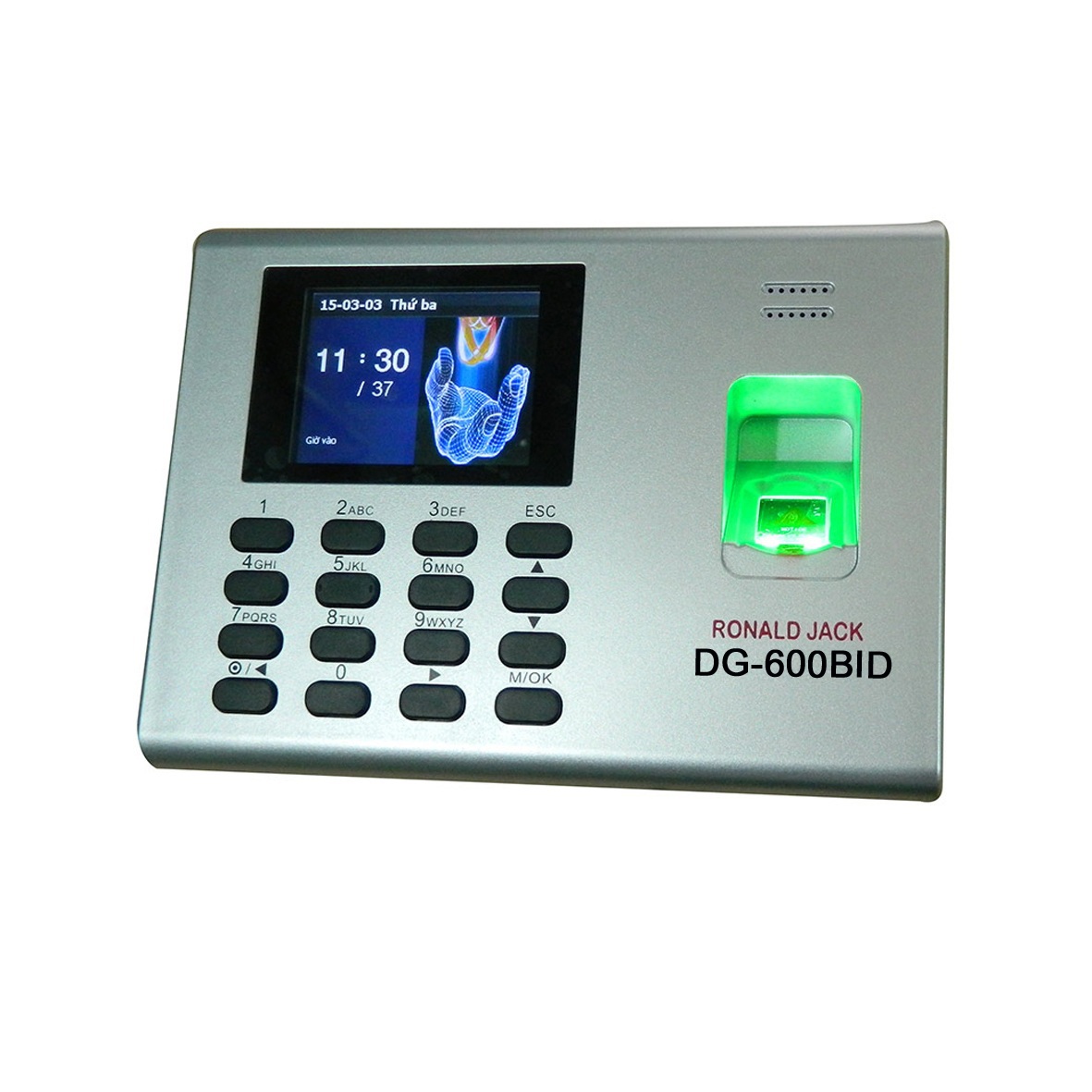 Phân phối máy chấm công vân tay Ronald Jack DG-600BID