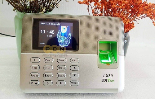 Máy chấm công vân tay và thẻ ZKTECO LX50 - Được Phân Phối Tại An Ninh 365
