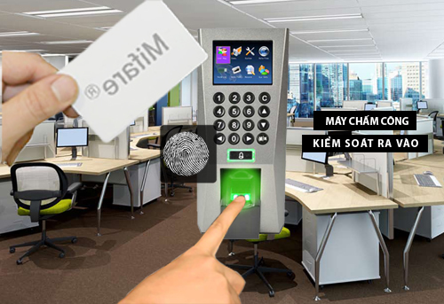 Bán Máy chấm công và kiểm soát ra vào F18 giá rẻ tại An Ninh 365