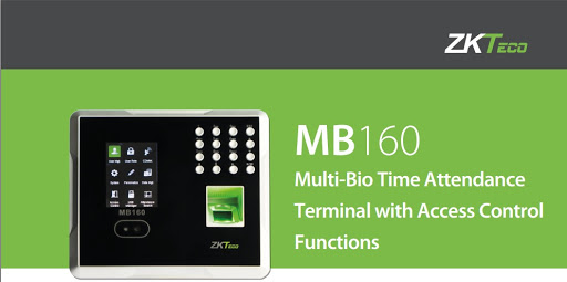 Máy Chấm Công Nhận Diện Khuôn Mặt ZKTeco MB160 chính hãng