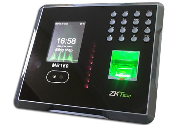 Phân phối Máy Chấm Công Nhận Diện Khuôn Mặt ZKTeco MB160 giá rẻ