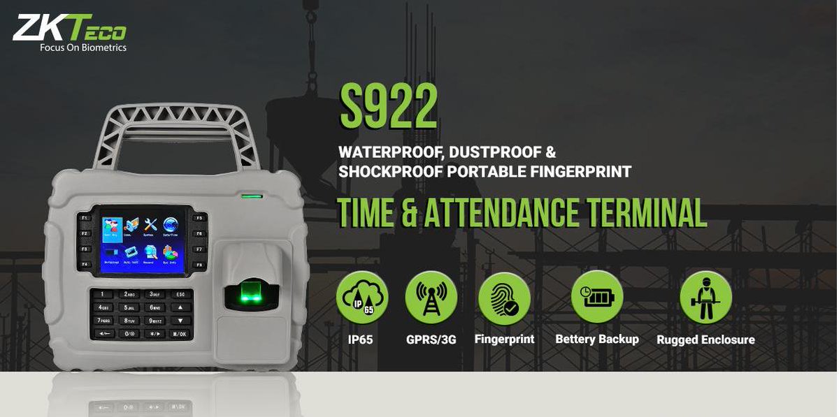 Phân phối Máy chấm công cầm tay di động Zkteco S922 giá rẻ