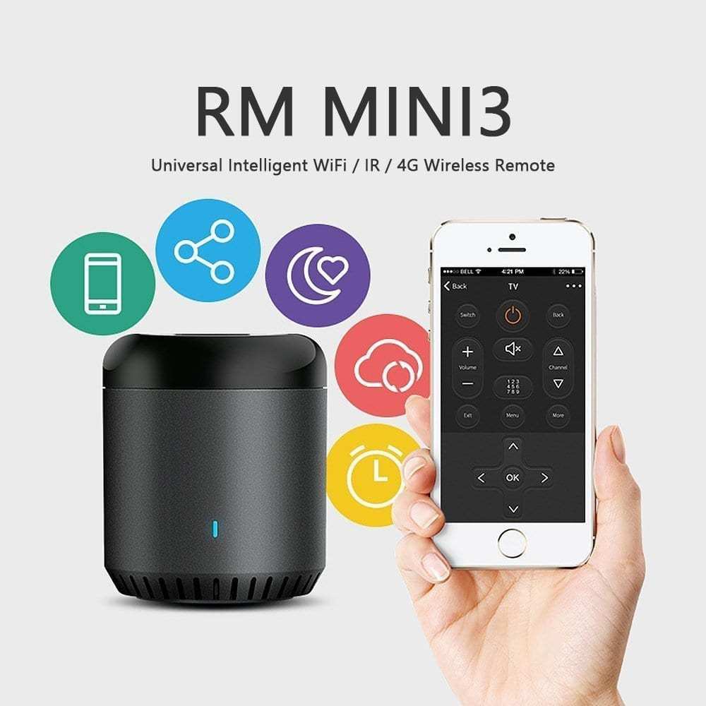 Phân phối BỘ ĐIỀU KHIỂN MỞ RỘNG HỒNG NGOẠI BROADLINK RM MINI 3