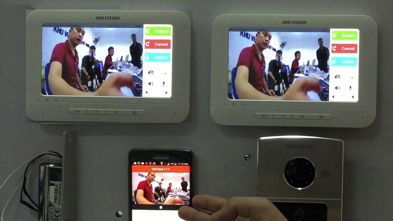 Mua Nút chuông Hikvision DS-KV8202-IM ở đâu uy tín