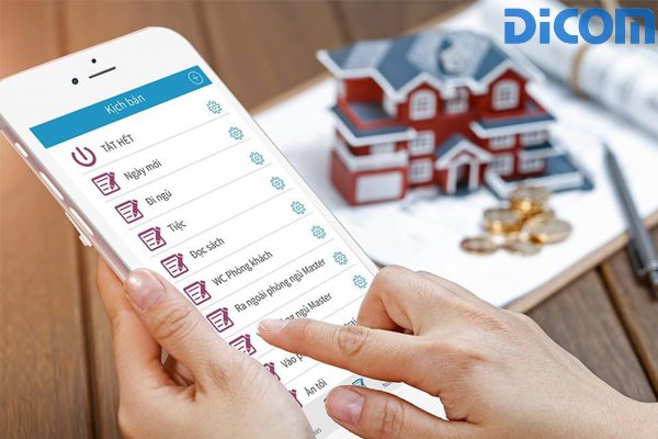 Phân phối CÔNG TẮC CẢM ỨNG RÈM DICOM