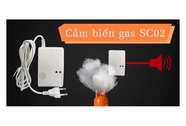 Phân phối CẢM BIẾN GAS THÔNG MINH SMARTZ SC02