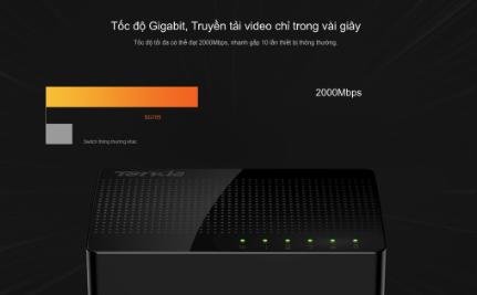 Nơi bán Bộ chia mạng Switch 5 port Tenda SG105 chính hãng