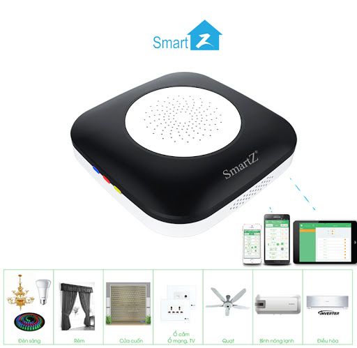Đại lý phân phối TRUNG TÂM ĐIỀU KHIỂN NHÀ THÔNG MINH SMARTZ STK V2