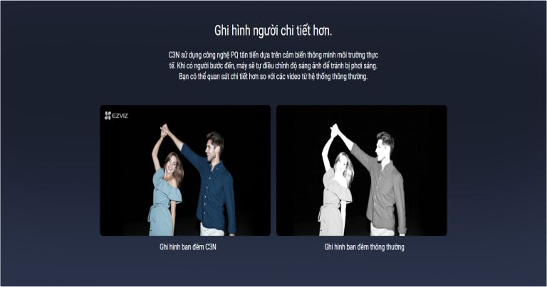 tích hợp công nghệ PQ tiên tiếnCamera C3N - 2MP 