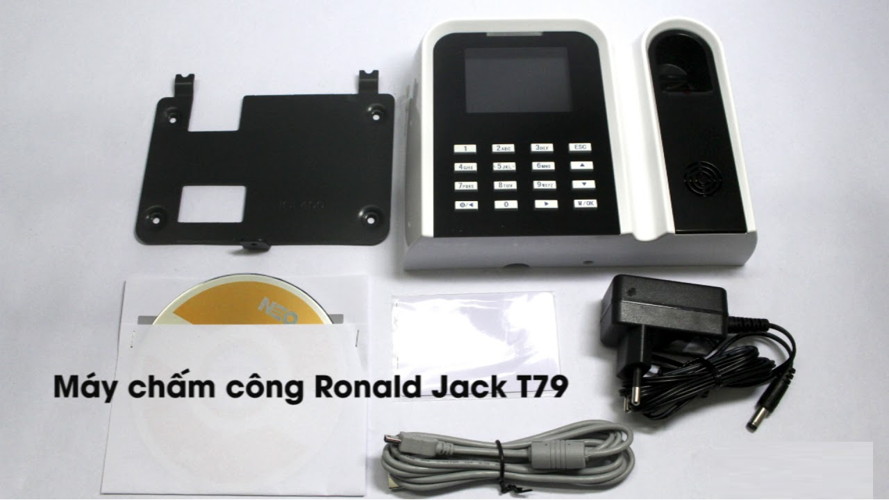 đại lý phân phối MÁY CHẤM CÔNG VÂN TAY RONALD JACK T79