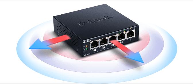 phân phối THIẾT BỊ CHIA MẠNG SWITCH POE D-LINK DGS-1005P