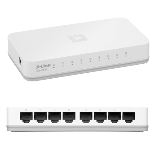 đại lý phân phối THIẾT BỊ CHIA MẠNG SWITCH D-LINK DGS-1008A