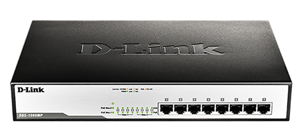Bán THIẾT BỊ CHIA MẠNG SWITCH POE D-LINK DGS-1008MP giá rẻ