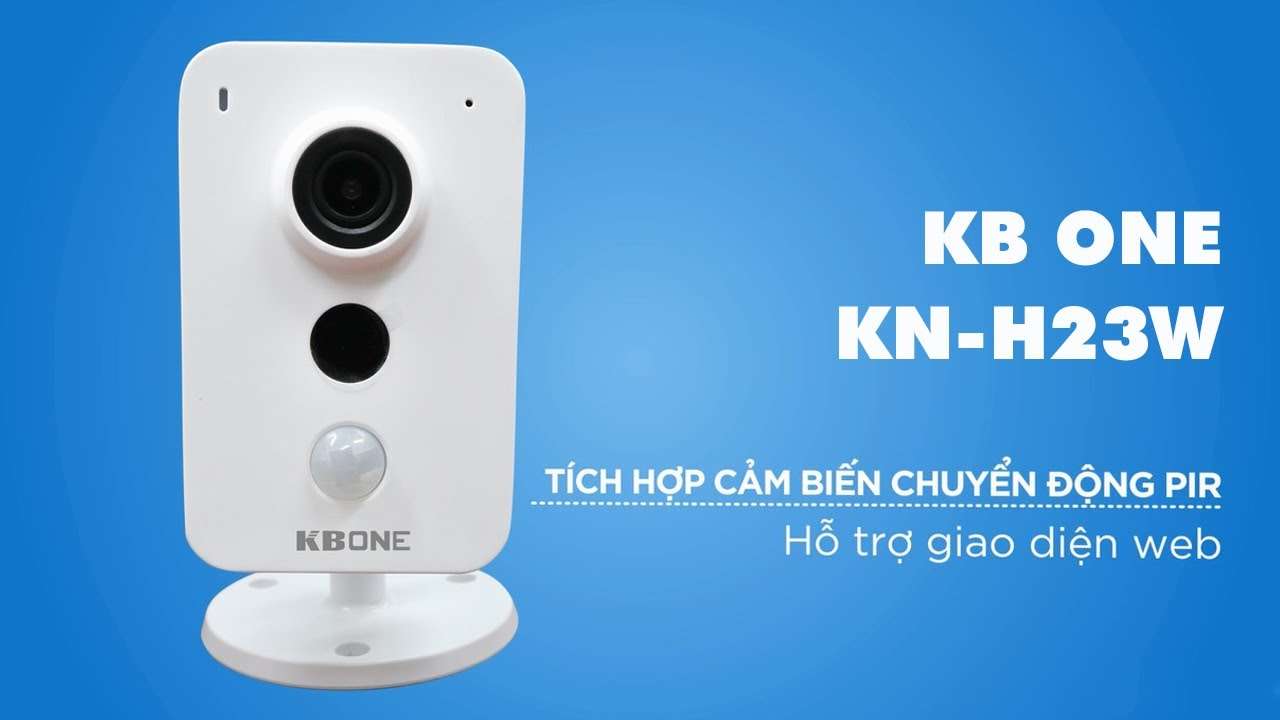 Phân phối CAMERA IP WIFI 2.0MP KBONE KN-H23W