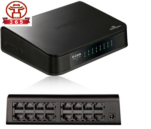 đại lý phân phối THIẾT BỊ CHIA MẠNG SWITCH D-LINK DES-1016A