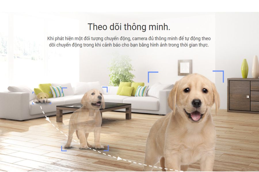 chế độ theo dõi thông minh của camera EZVIZ CS-TY2-B0-1G2WF