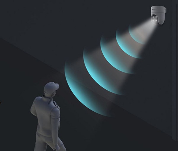 Camera EZVIZ H8C 2K 4MP quay quét thông minh bảo vệ cả ngày lẫn đêm