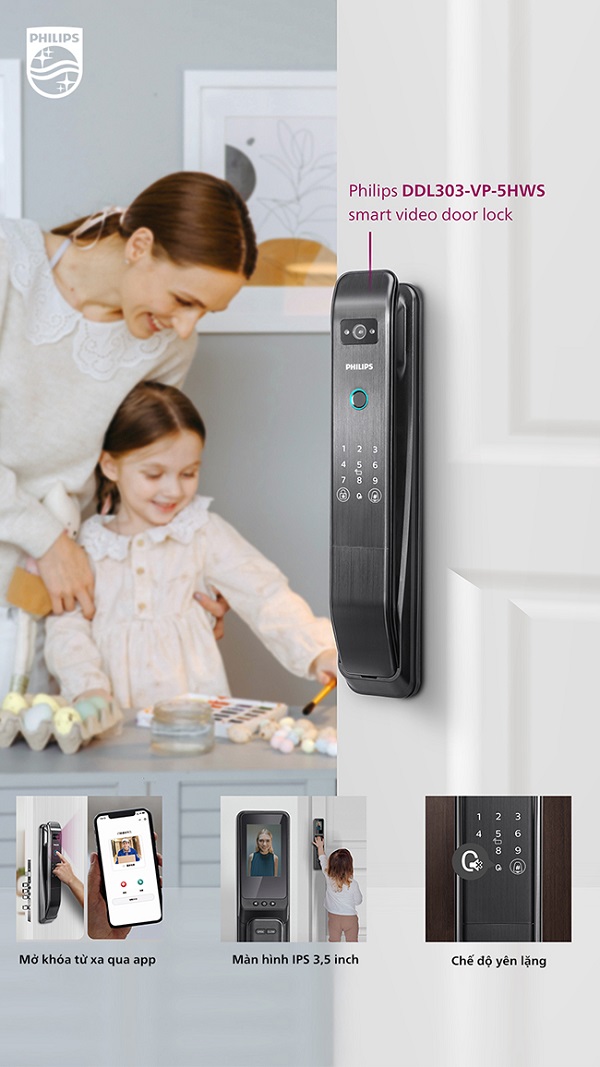 Camera sắc nét với màn hình IPS 3,5 inch