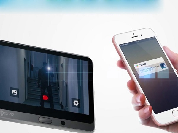 Chuông cửa có hình Ezviz CS-DP2C phát hiện thông minh