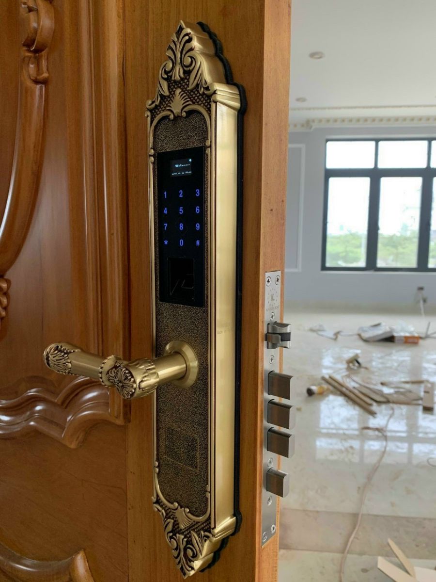 Khóa Kassler KL-959C đường nét tỉ mỉ, hoa văn sang trọng