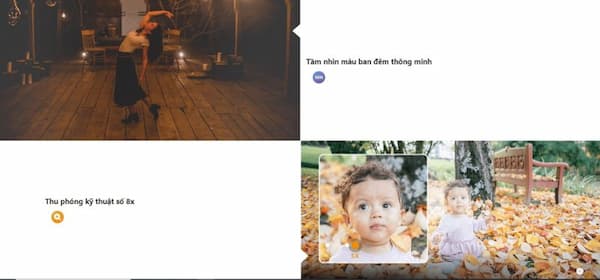 Ghi lại hình ảnh rõ nét 