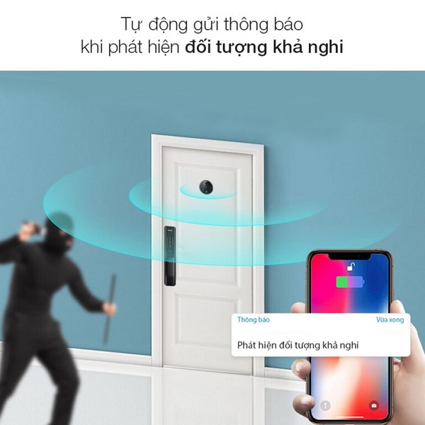 Cảnh báo nguy hiểm bằng chuông cửa PHILIPS DV001