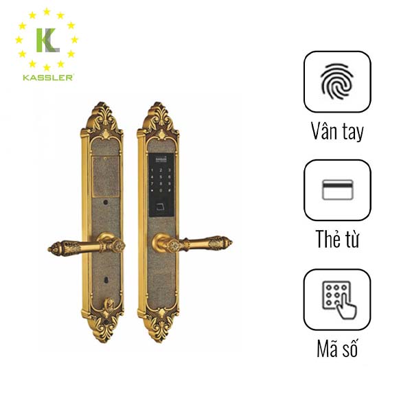 Hệ thống báo động của khóa vân tay Kassler KL959C mạnh mẽ