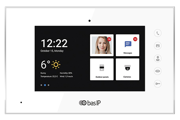 Màn hình màu chuông cửa BasIP AQ-07LA WHITE