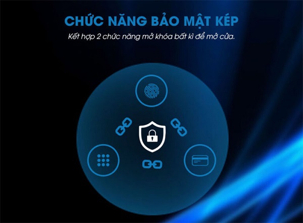Công nghệ bảo mật kép cực kỳ an toàn
