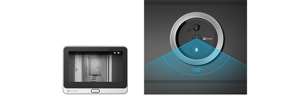 Tầm nhìn rộng và góc quan sát lên đến 155 độ