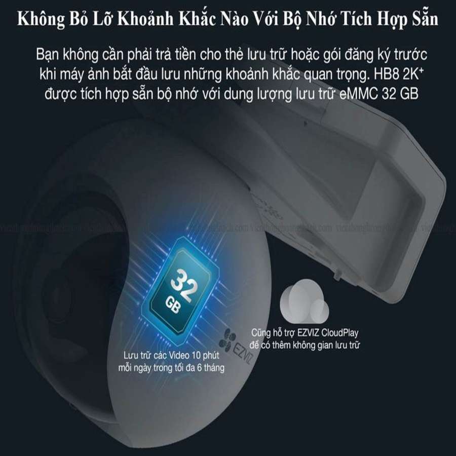 Dung lượng rộng lớn