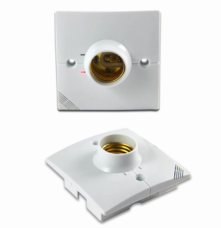 Đui đèn cảm ứng chuyển động hỗ trợ công tắc tay DZ-001W