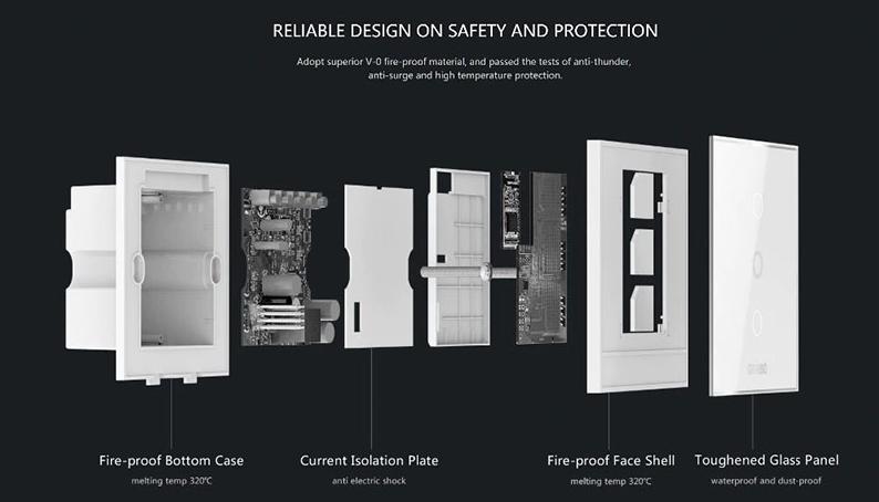 Bán CÔNG TẮC CƠ THÔNG MINH T22W2ZS ORVIBO giá rẻ